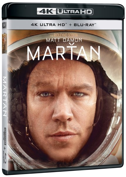 detail Marťan - 4K Ultra HD Blu-ray + Blu-ray 2BD