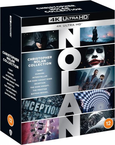 Christopher Nolan - 8 Movie Collection - 4K Ultra HD Blu-ray