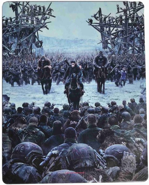 detail War for the Planet of the Apes - Blu-ray Steelbook