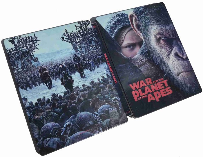 detail War for the Planet of the Apes - Blu-ray Steelbook