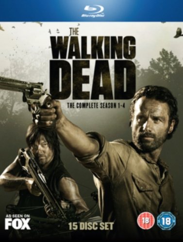 The Walking Dead seasons 1-4 - Blu-ray 15BD