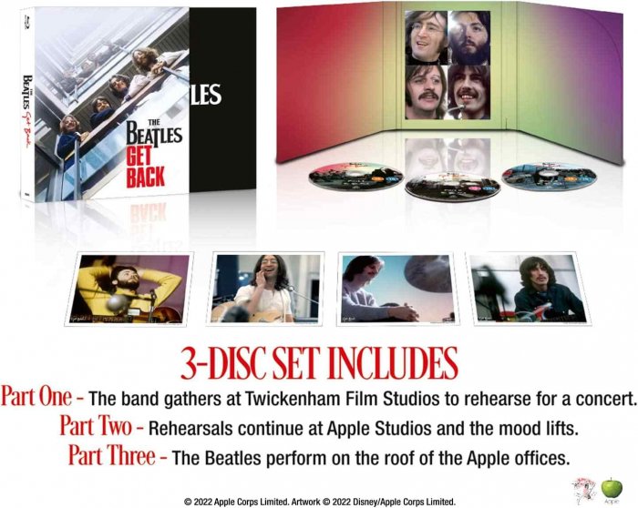 detail Beatles: Get Back - Sběratelská edice - Blu-ray 3BD (bez CZ)