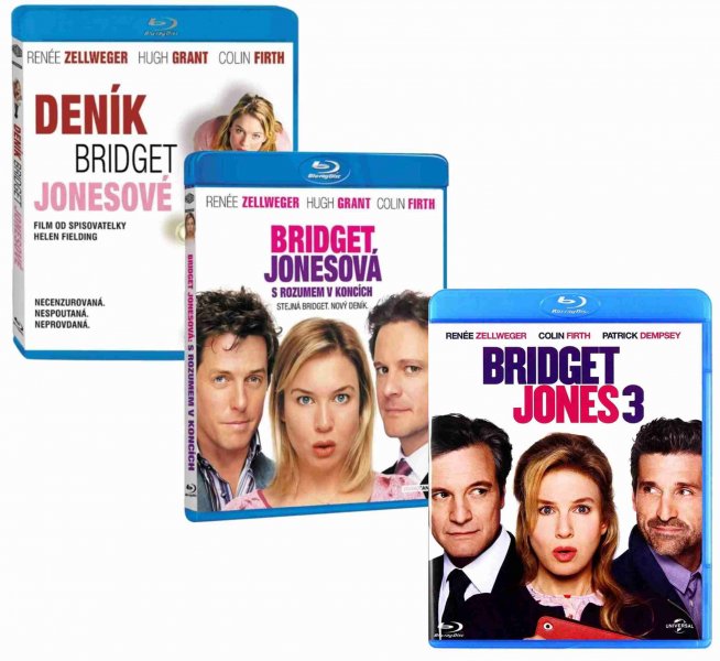 detail Bridget Jonesová 1-3 kolekce - Blu-ray 3BD