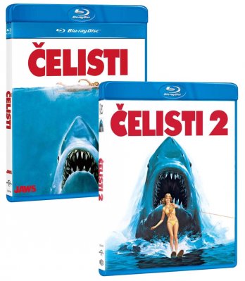 Čelisti - kolekce 1+2 - Blu-ray (2BD)