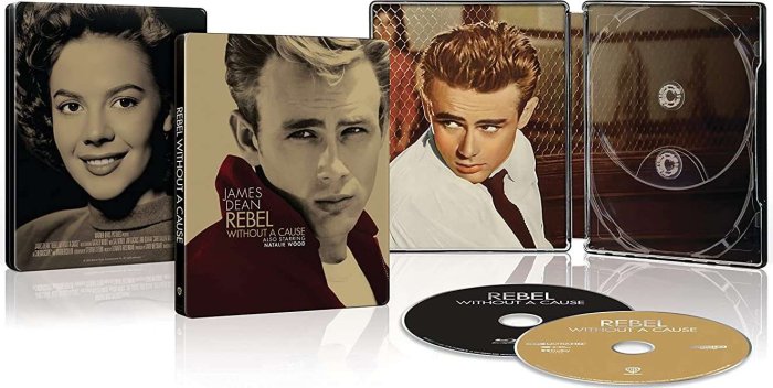 detail Rebel Without a Cause - 4K UHD Blu-ray + Blu-ray Steelbook