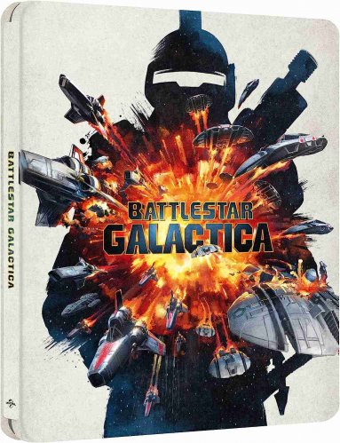 Battlestar Galactica (45. výročí) - Blu-ray (s CZ) + 4K UHD (bez CZ) Steelbook