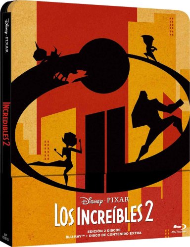 Incredibles 2. - Blu-ray Steelbook