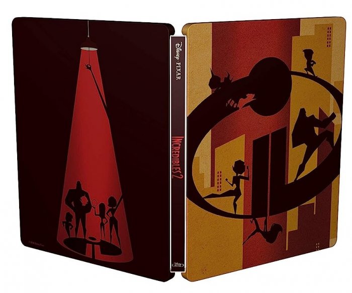 detail Incredibles 2. - Blu-ray Steelbook