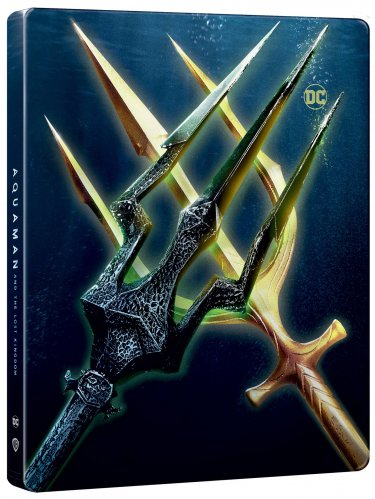 Aquaman and the Lost Kingdom - Blu-ray + DVD Steelbook Tridents