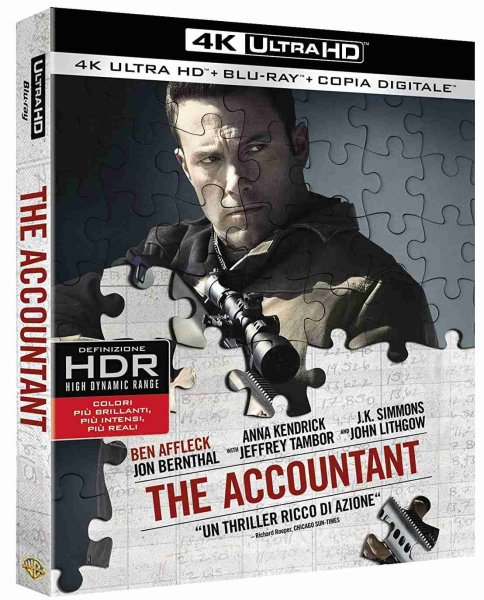 detail The Accountant - 4K Ultra HD Blu-ray