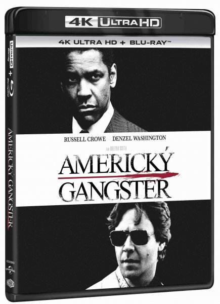 detail Americký gangster - 4K Ultra HD Blu-ray + Blu-ray (2 BD)