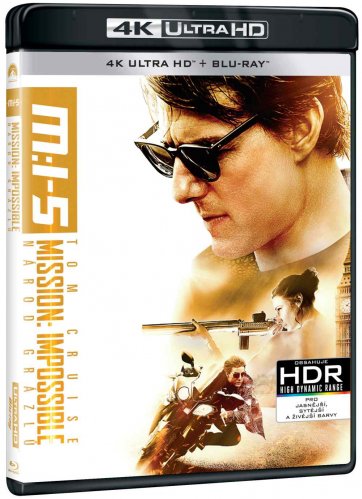 Mission: Impossible 5 - Národ grázlů - 4K Ultra HD Blu-ray + Blu-ray 2BD