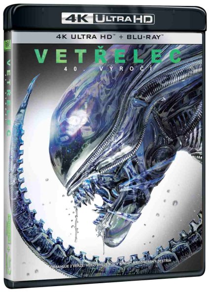 detail Vetřelec 40. výročí - 4K Ultra HD Blu-ray + Blu-ray (2BD)