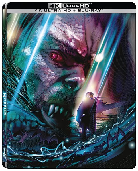 detail Morbius - 4K Ultra HD Blu-ray + Blu-ray (2BD) Steelbook + Lenticular card