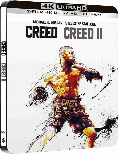 Creed 4K UHD Blu-ray + Creed II 4K UHD Blu-ray Steelbook - Creed 4K UHD Blu-ray + Creed II 4K UHD Blu-ray Steelbook