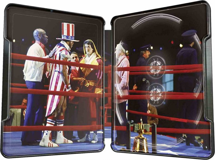 detail Rocky - 4K Ultra HD Blu-ray + Blu-ray Steelbook 2BD (bez CZ)