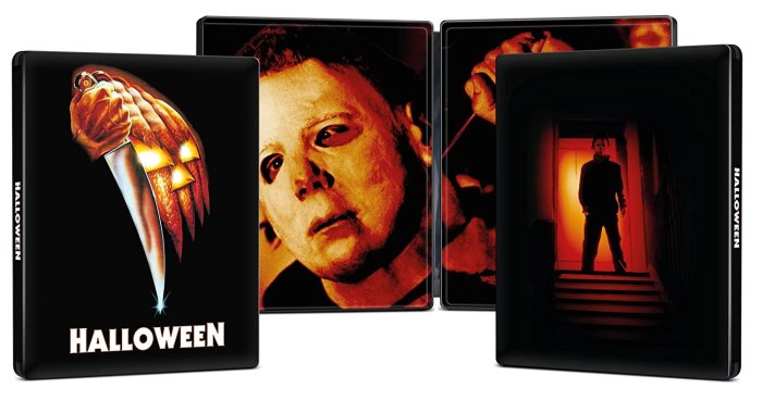 detail Halloween (1978) - 4K Ultra HD Blu-ray + Blu-ray (3BD) Steelbook (bez CZ)