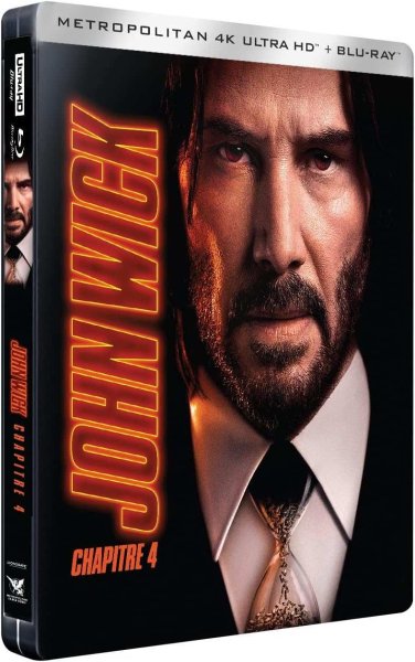 detail John Wick: Kapitola 4 - 4K Ultra HD + Blu-ray Steelbook (bez CZ)