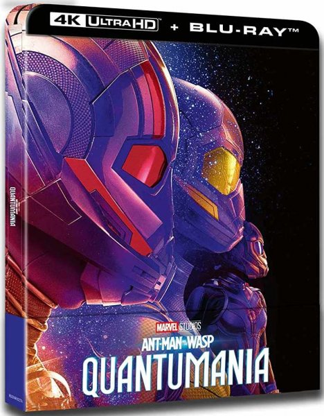 detail Ant-Man a Wasp: Quantumania - 4K Ultra HD Blu-ray + Blu-ray Steelbook (bez CZ)