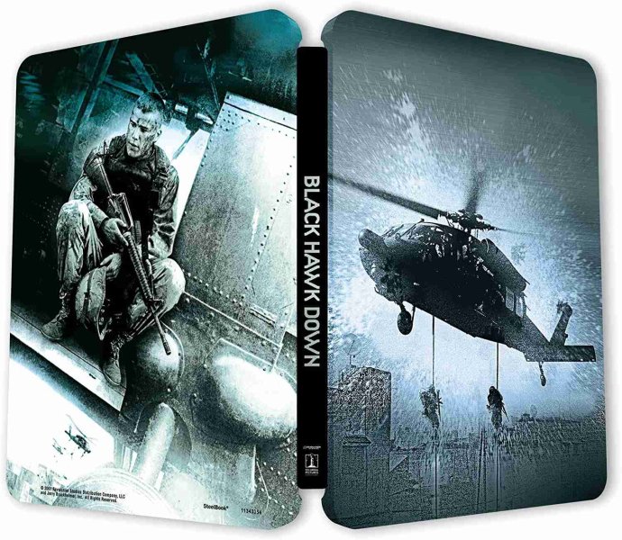 detail Black Hawk Down - 4K UHD Blu-ray (prodloužená a kinová verze) Steelbook