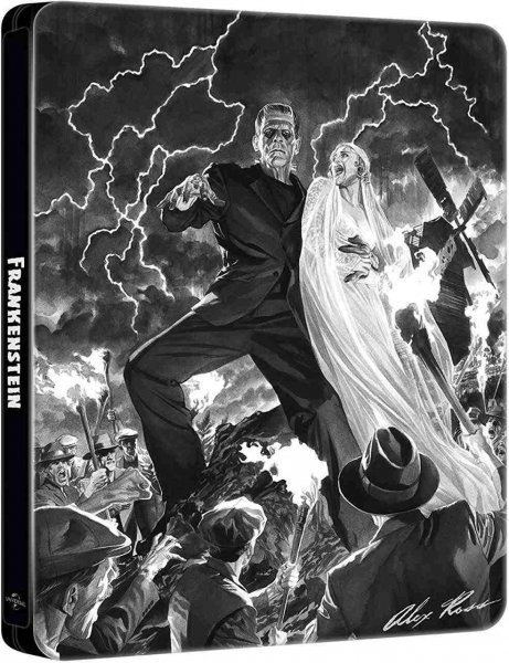 detail Frankenstein (1931) 90th Anniversary 4K UHD Blu-ray + Blu-ray Steelbook (bez CZ)