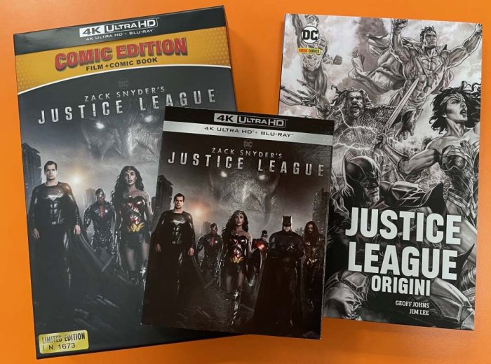 detail Komiksová edice Liga spravedlnosti Zacka Snydera - 4K Ultra HD BD + BD