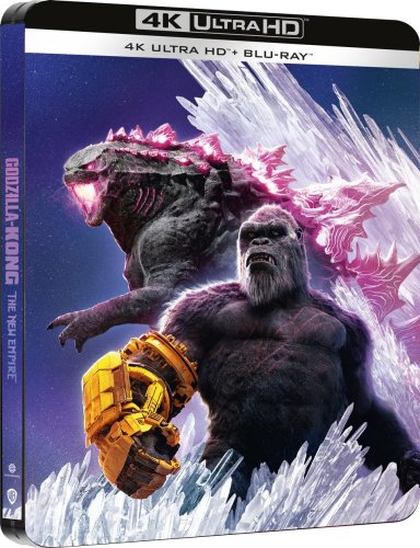Godzilla x Kong: The New Empire - 4K Ultra HD Blu-ray Steelbook blue