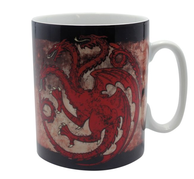 detail Hrnek Game of Thrones - Targaryen 460ml