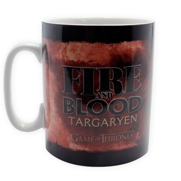 detail Hrnek Game of Thrones - Targaryen 460ml