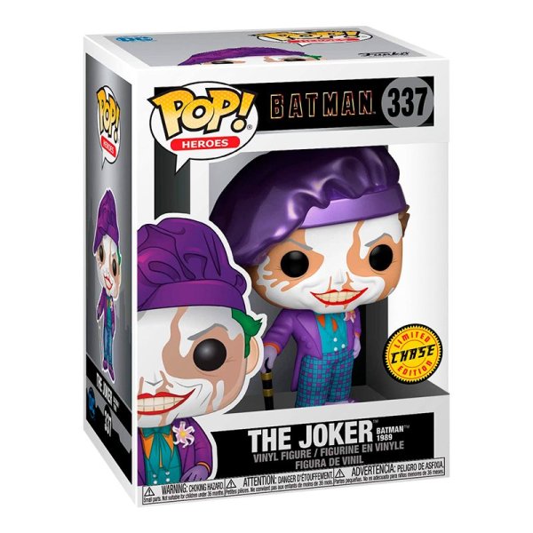 detail Funko POP! Batman 1989 - Joker w/Hat w/Chase Edition