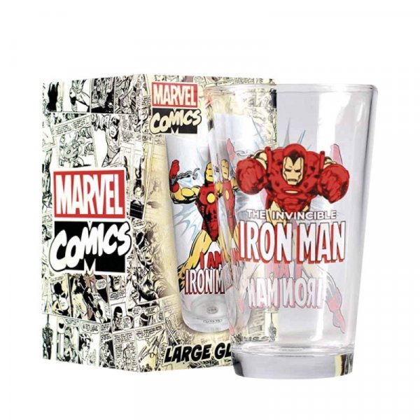 detail Sklenice Iron Man 450 ml