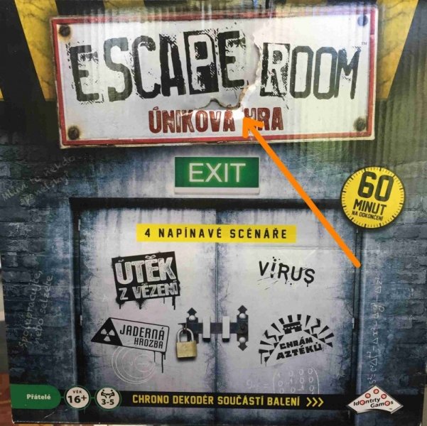 detail ESCAPE ROOM - ÚNIKOVÁ HRA (1/6)