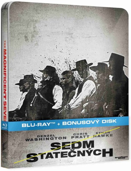 detail Sedm statečných (2016) - Blu-ray Steelbook + bonusový disk - Outlet