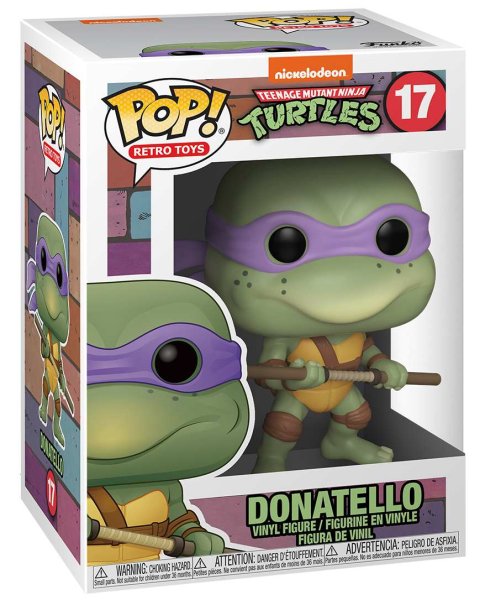 detail Funko POP! Retro Toys S2: TMNT- Donatello