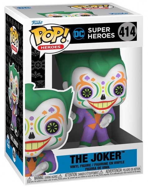 detail Funko POP! Heroes: Dia De Los DC - Joker