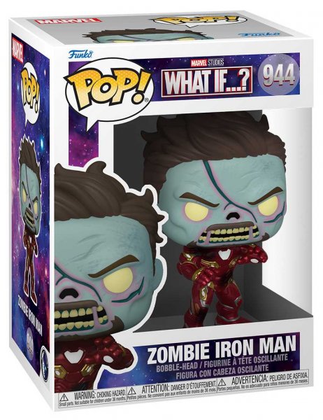 detail Funko POP! Marvel What If  S2 - Zombie Iron Man