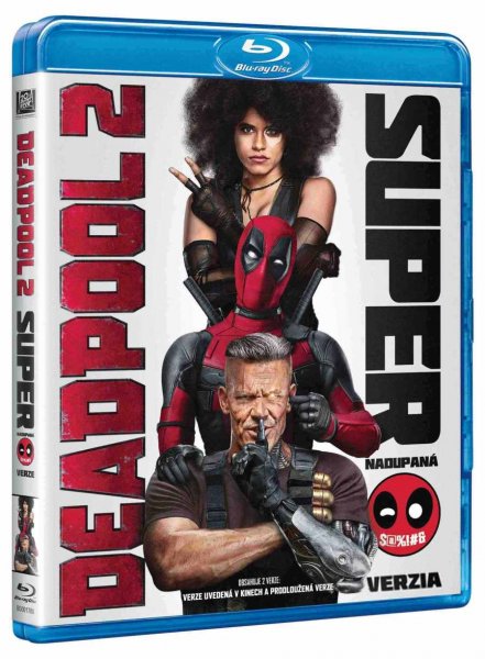 detail Deadpool 2 - Blu-ray (Super nadupaná verze 2BD) SK obal
