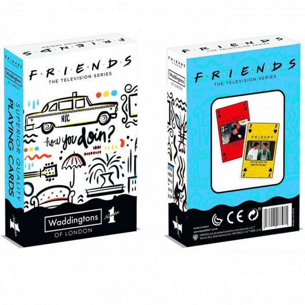 detail Friends - hrací karty