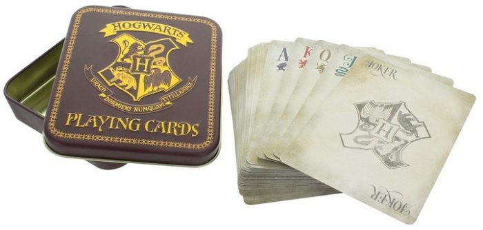 detail Hrací karty Harry Potter - Hogwarts