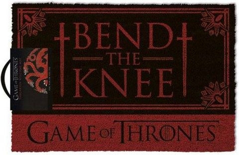 detail Rohožka Game of Thrones - Bend The Knee