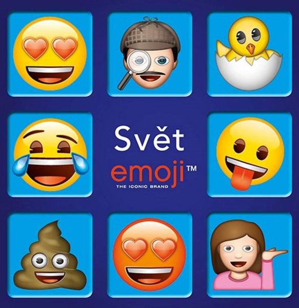 detail Svět Emoji - kniha