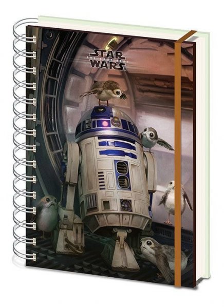 detail Zápisník Star Wars - R2D2 - A5