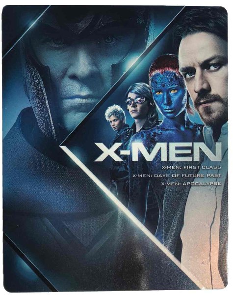 detail X-Men Prequel 4-6 - Steelbook krabička na 3BD