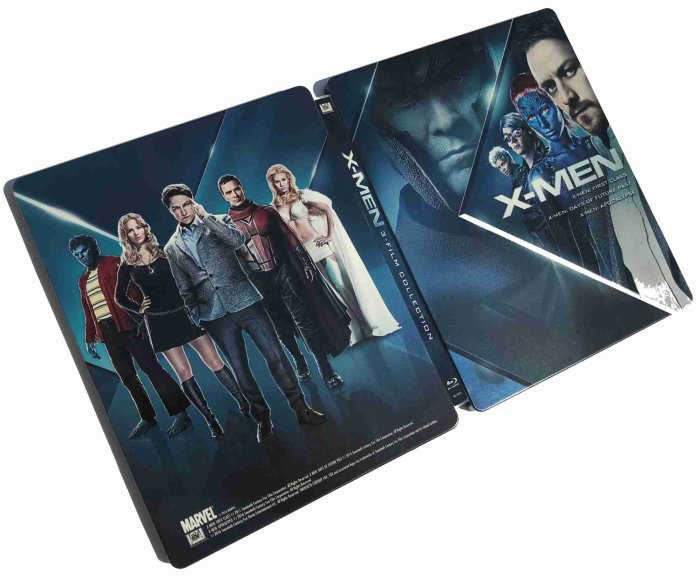 detail X-Men Prequel 4-6 - Steelbook krabička na 3BD